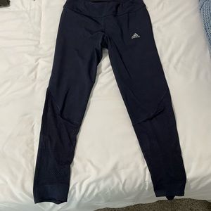 Size M Adidas Navy 3/4 Running Pants